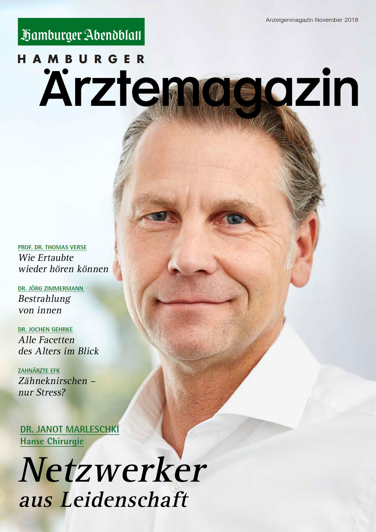 Hamburger Ärztemagazin -November 2018