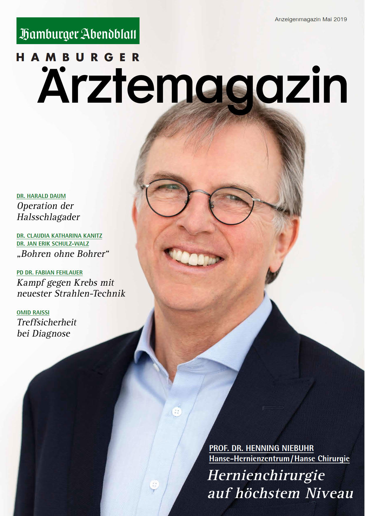 Hamburger Ärztemagazin -
Mai 2019