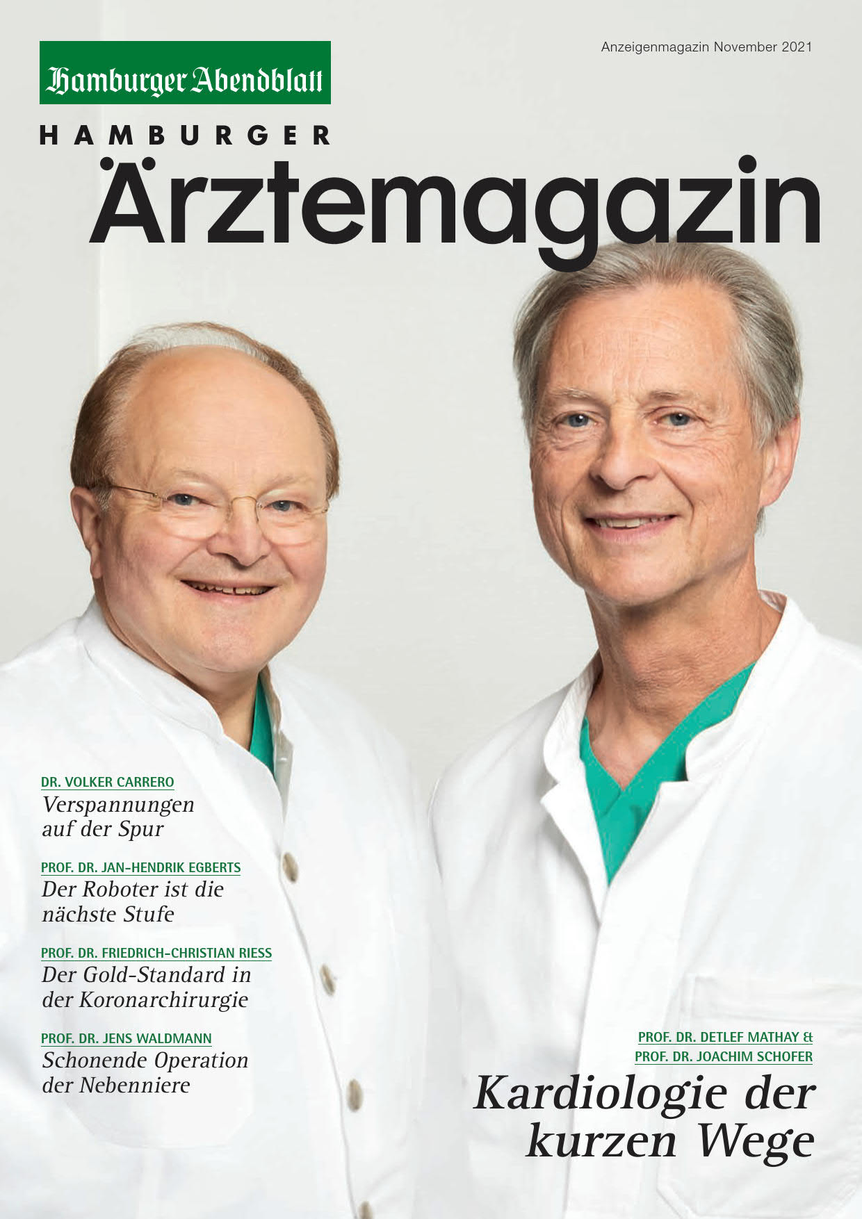 Hamburger Ärztemagazin -November 2021