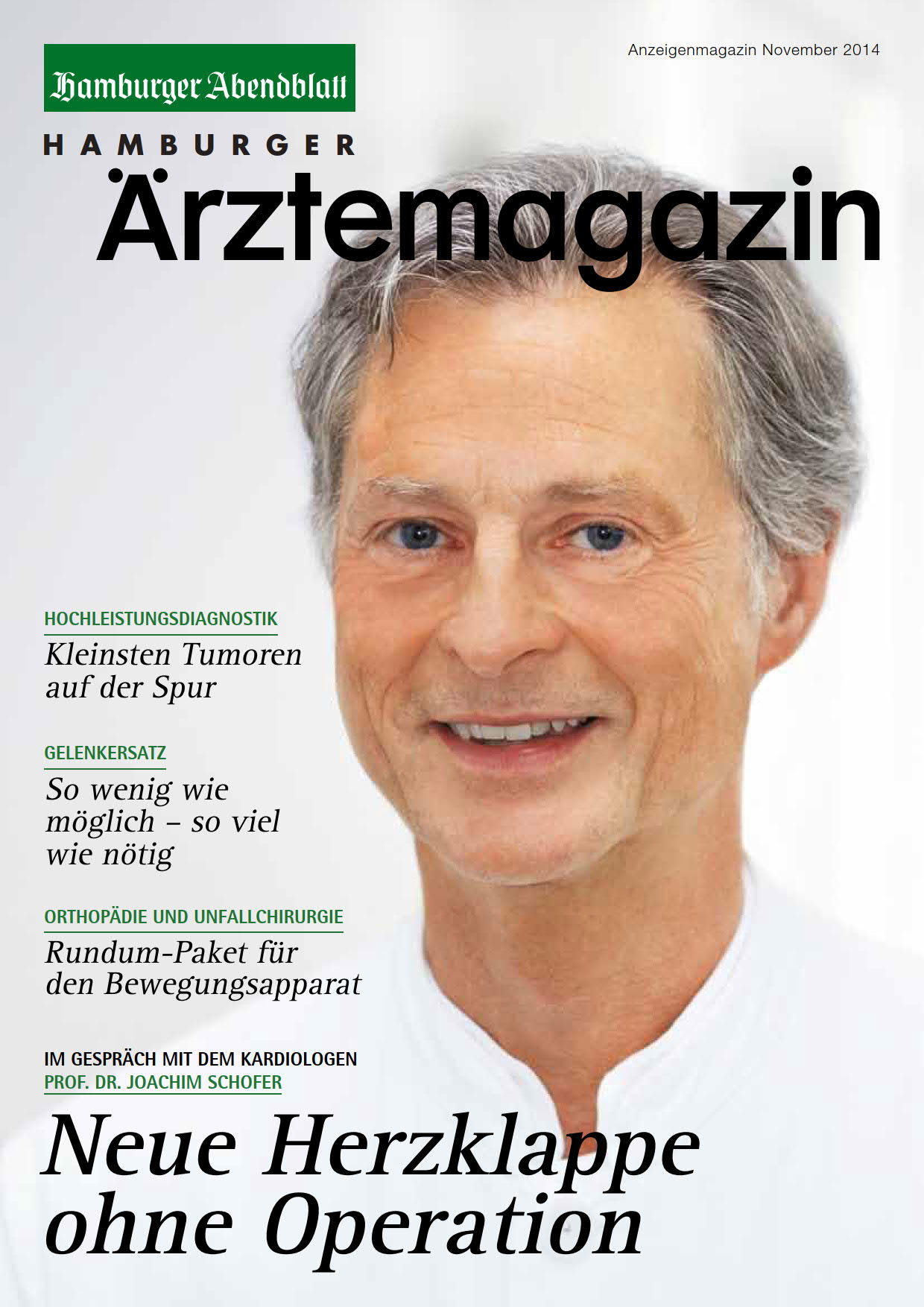 Hamburger Ärztemagazin -
November 2014