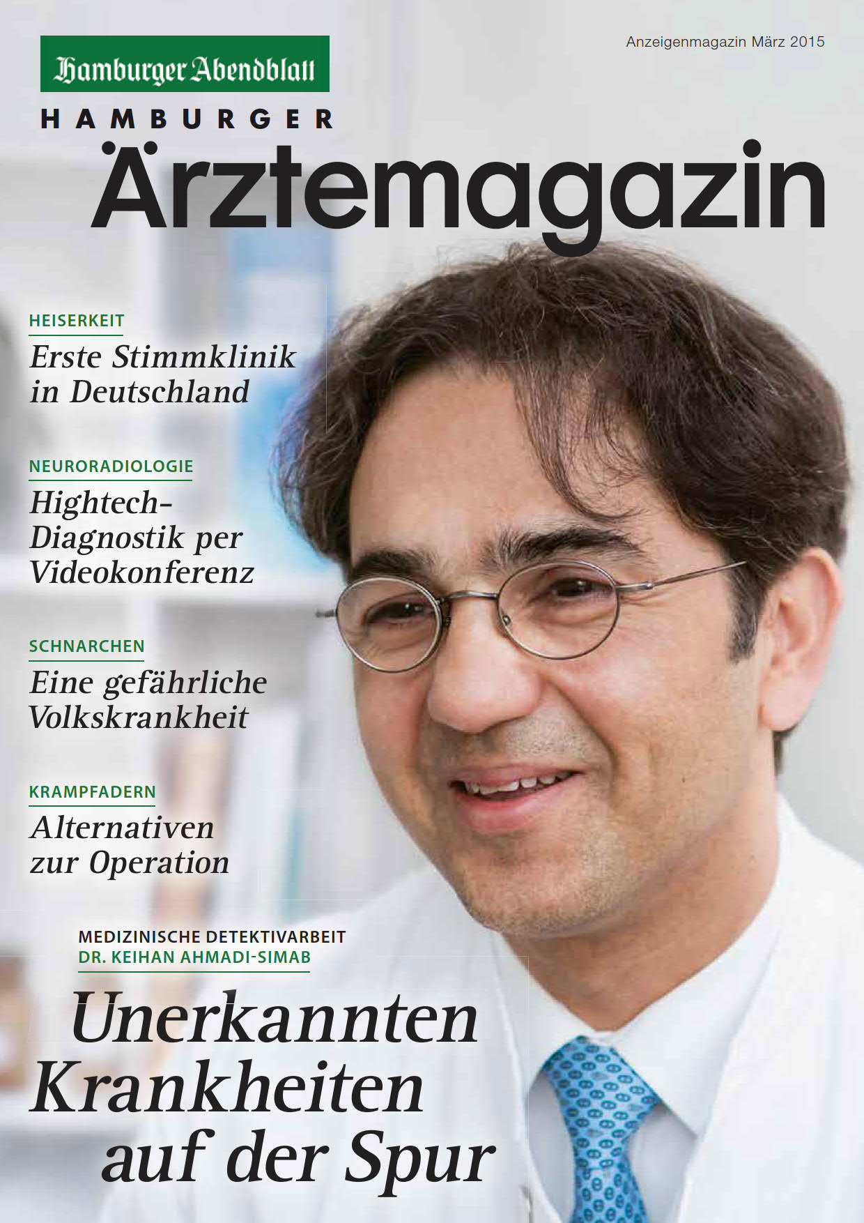 Hamburger Ärztemagazin -
März 2015