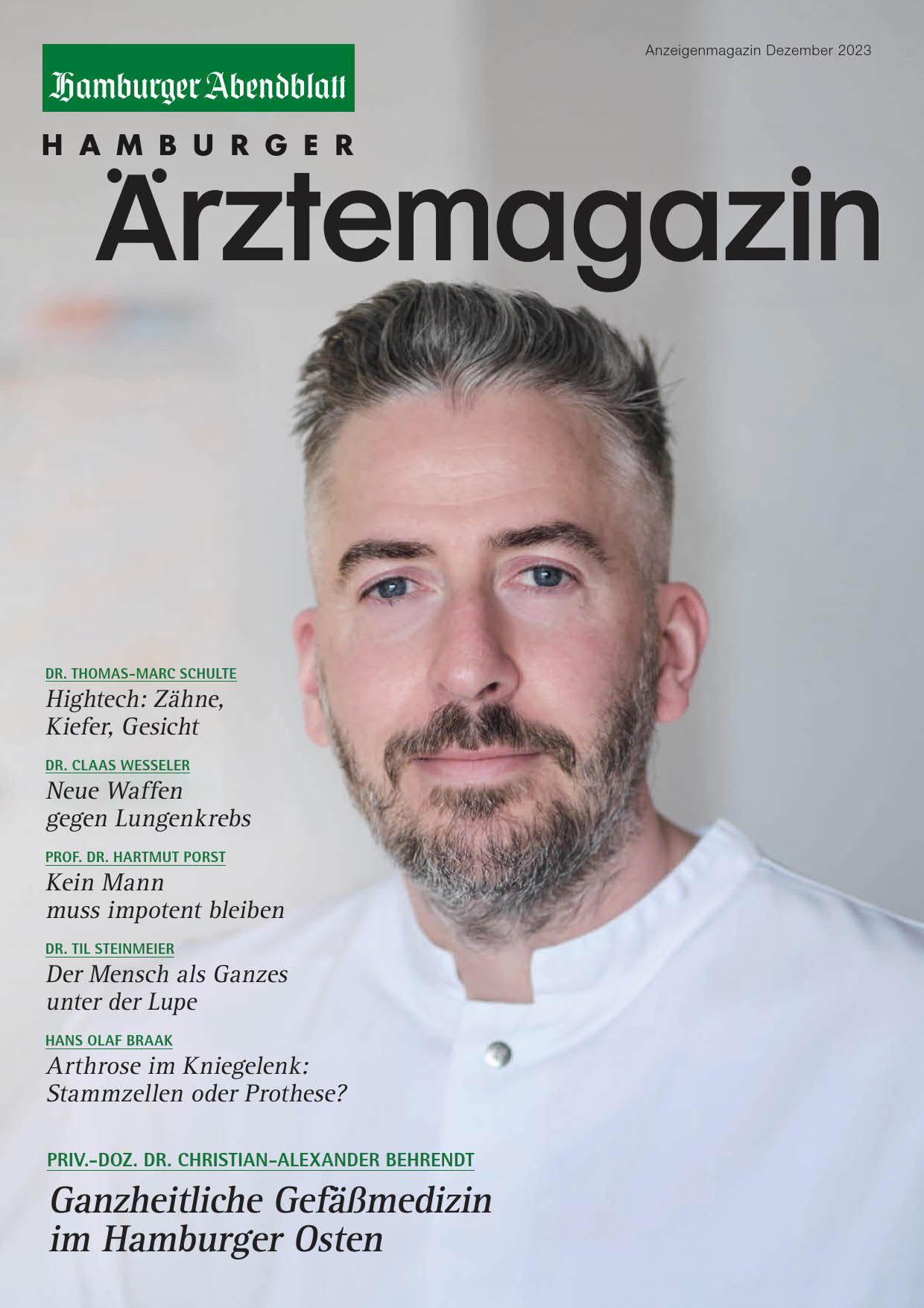 Hamburger Ärztemagazin -Dezember 2023